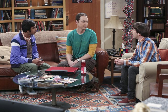 The Big Bang Theory - Season 9 - The Mystery Date Observation - Photos - Kunal Nayyar, Jim Parsons, Simon Helberg
