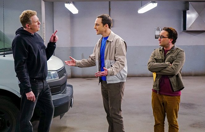 The Big Bang Theory - The Helium Insufficiency - Photos - Michael Rapaport, Jim Parsons, Johnny Galecki