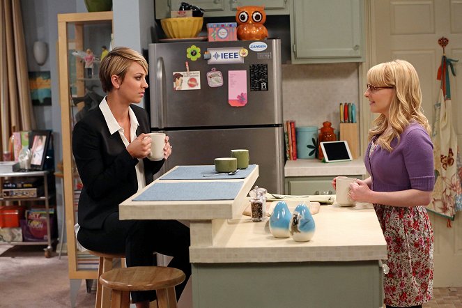 The Big Bang Theory - Season 8 - Dunkle Materie - Filmfotos - Kaley Cuoco, Melissa Rauch