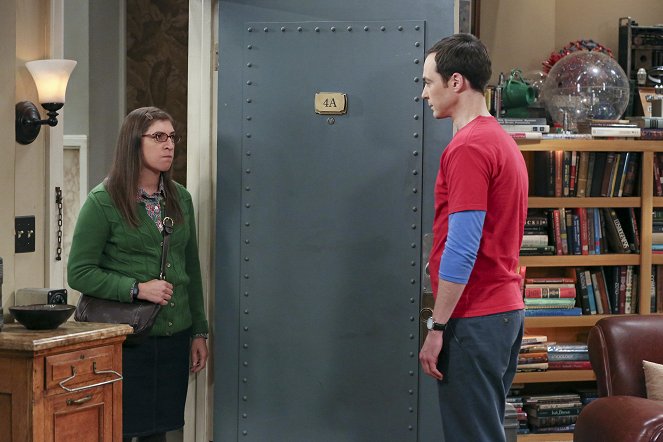The Big Bang Theory - Season 9 - The Separation Oscillation - Photos - Mayim Bialik, Jim Parsons