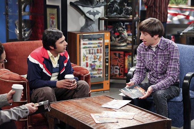 The Big Bang Theory - Season 9 - The Separation Oscillation - Van film - Kunal Nayyar, Simon Helberg