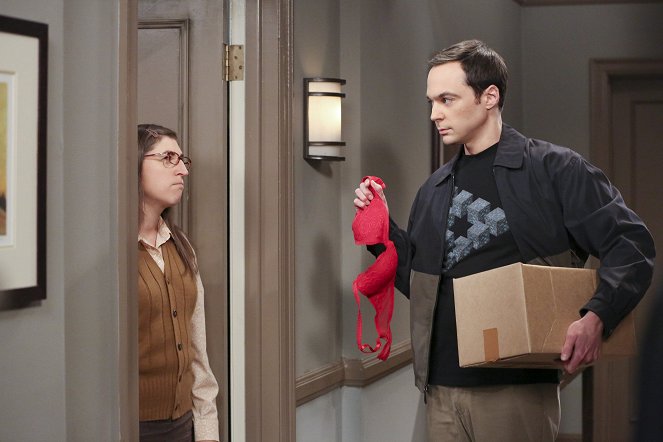 The Big Bang Theory - Season 9 - The Separation Oscillation - Van film - Mayim Bialik, Jim Parsons