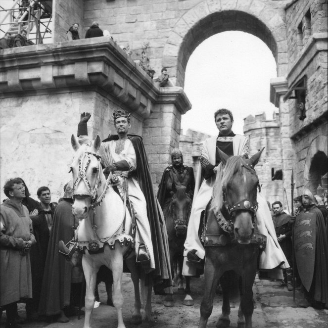 Becket - Kuvat kuvauksista - Peter O'Toole, Richard Burton