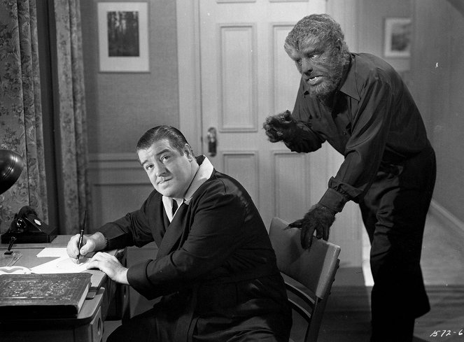 Abbott and Costello Meet Frankenstein - Z filmu - Lou Costello, Lon Chaney Jr.