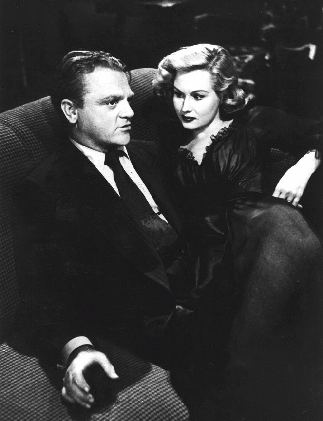 Bílý žár - Z filmu - James Cagney, Virginia Mayo