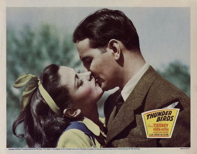 Thunder Birds: Soldiers of the Air - Fotocromos - Gene Tierney, John Sutton