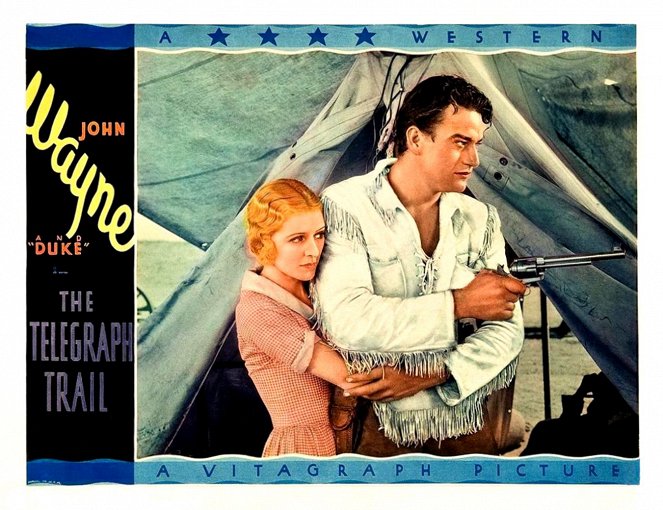 The Telegraph Trail - Lobby Cards - Marceline Day, John Wayne