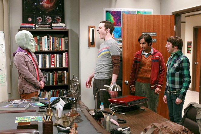The Big Bang Theory - Season 5 - Ein guter Kerl - Filmfotos - Jim Parsons, Kunal Nayyar, Simon Helberg