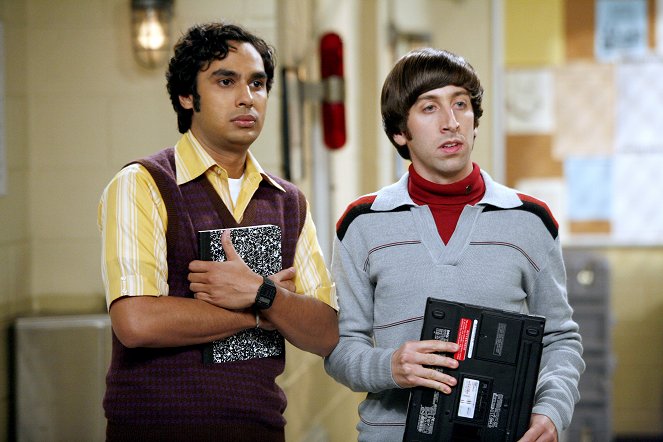 The Big Bang Theory - Season 1 - The Hamburger Postulate - Photos - Kunal Nayyar, Simon Helberg