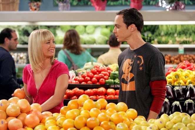 The Big Bang Theory - Die Leuchtfisch-Idee - Filmfotos - Kaley Cuoco, Jim Parsons