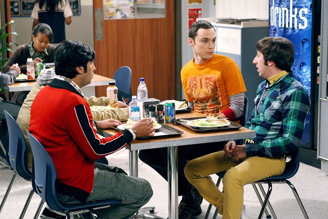 The Big Bang Theory - The Irish Pub Formulation - Van film - Kunal Nayyar, Jim Parsons, Simon Helberg
