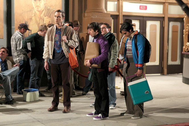 The Big Bang Theory - 21 Sekunden - Filmfotos - Jim Parsons, Simon Helberg, Kunal Nayyar