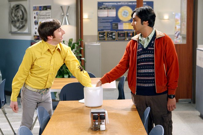 The Big Bang Theory - Die animalische Amy - Filmfotos - Simon Helberg, Kunal Nayyar