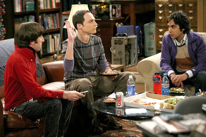 The Big Bang Theory - Superbowl für Physiker - Filmfotos - Simon Helberg, Jim Parsons, Kunal Nayyar