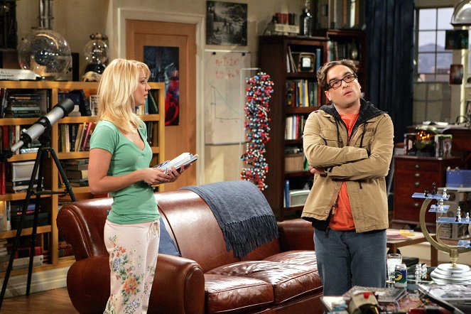 The Big Bang Theory - The Pancake Batter Anomaly - Van film - Kaley Cuoco, Johnny Galecki
