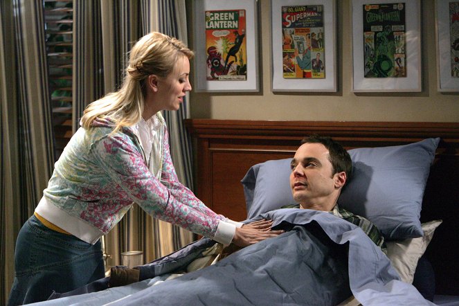 The Big Bang Theory - The Pancake Batter Anomaly - Van film - Kaley Cuoco, Jim Parsons