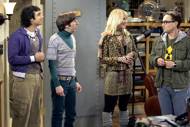 The Big Bang Theory - La Descente aux enfers du sujet Loobenfeld - Photos - Kunal Nayyar, Simon Helberg, Kaley Cuoco, Johnny Galecki