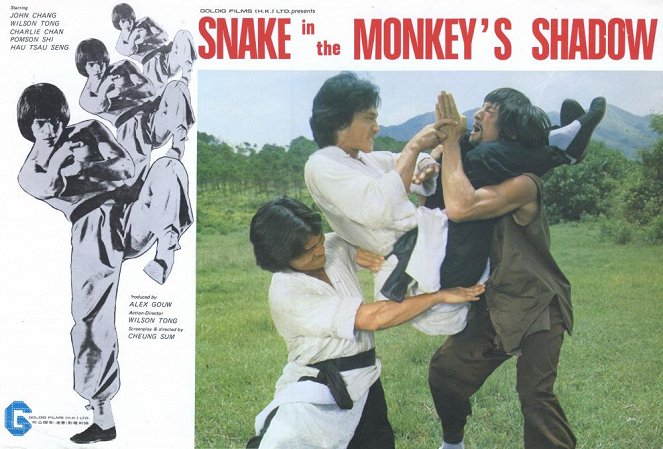 Snake in the Monkey's Shadow - Lobby Cards