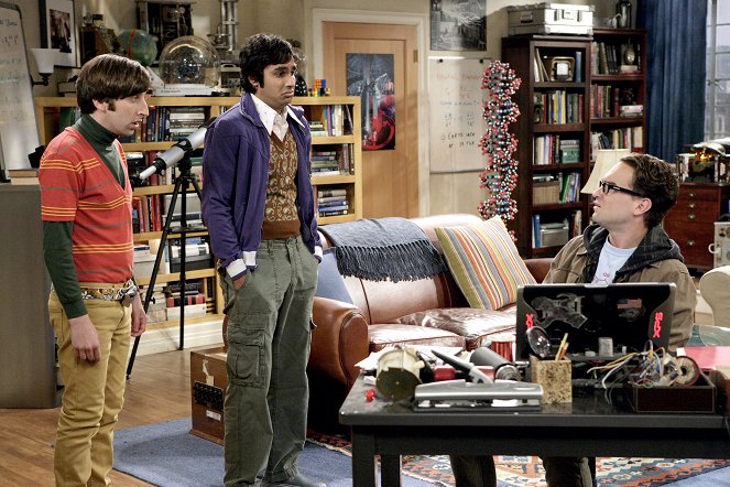 The Big Bang Theory - Season 2 - The Bad Fish Paradigm - Photos - Simon Helberg, Kunal Nayyar, Johnny Galecki