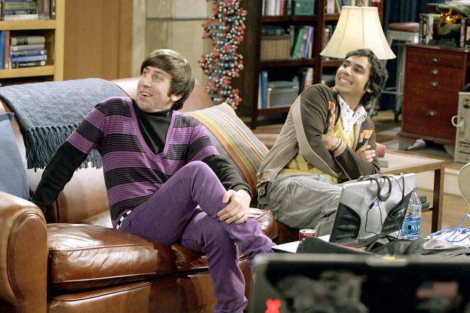 The Big Bang Theory - Season 2 - The Bad Fish Paradigm - Photos - Simon Helberg, Kunal Nayyar