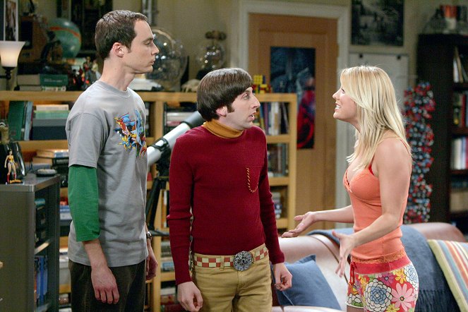 The Big Bang Theory - The Peanut Reaction - Photos - Jim Parsons, Simon Helberg, Kaley Cuoco
