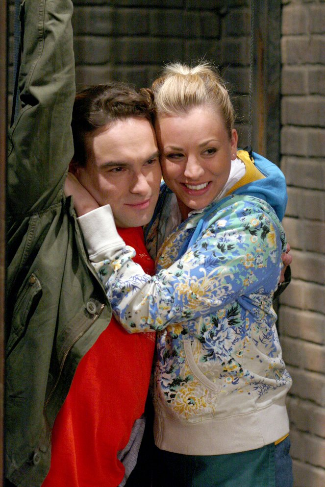 The Big Bang Theory - Season 1 - The Nerdvana Annihilation - Photos - Johnny Galecki, Kaley Cuoco
