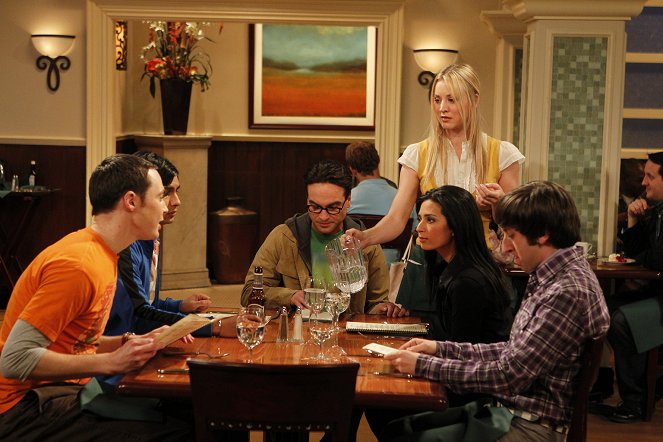 The Big Bang Theory - Ich bin nicht deine Mutter - Filmfotos - Jim Parsons, Kunal Nayyar, Johnny Galecki, Kaley Cuoco, Aarti Mann, Simon Helberg