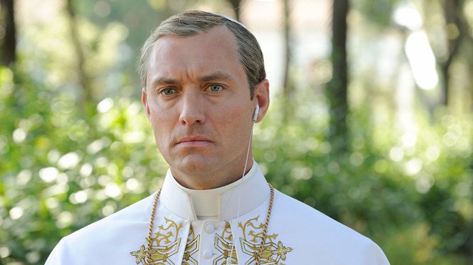 Il giovane papa - Van de set - Jude Law