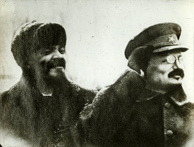 Stalin versus Trockij, soudruzi na život a na smrt - Z filmu - Vladimir Iljič Lenin, Lev Davidovič Trockij