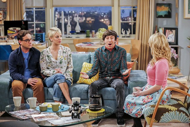 The Big Bang Theory - Festgehalt statt Taschengeld - Filmfotos - Johnny Galecki, Kaley Cuoco, Simon Helberg