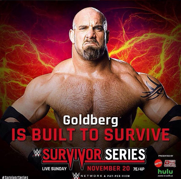 WWE Survivor Series - Promóció fotók - Bill Goldberg