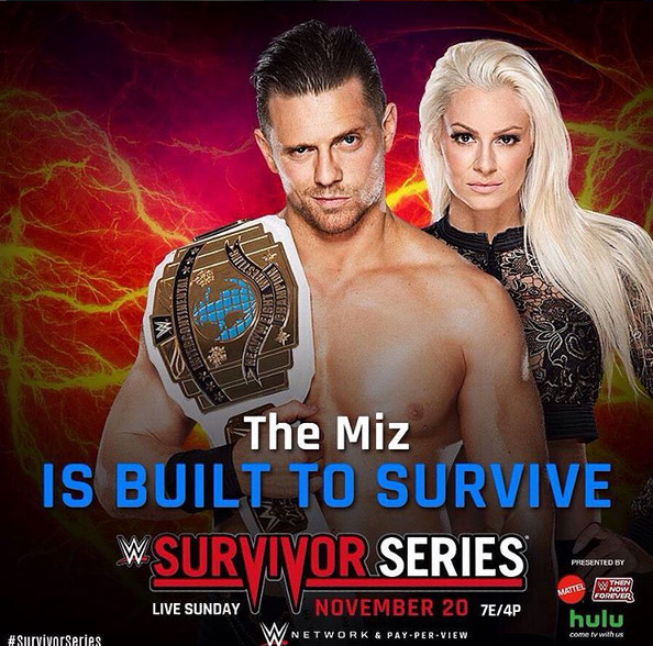 WWE Survivor Series - Promóció fotók - Mike "The Miz" Mizanin, Maryse Ouellet Mizanin