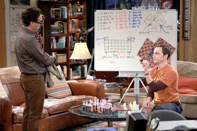 The Big Bang Theory - The Wildebeest Implementation - Van film - Johnny Galecki, Jim Parsons