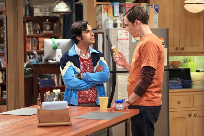 The Big Bang Theory - The Wildebeest Implementation - Van film - Kunal Nayyar, Jim Parsons