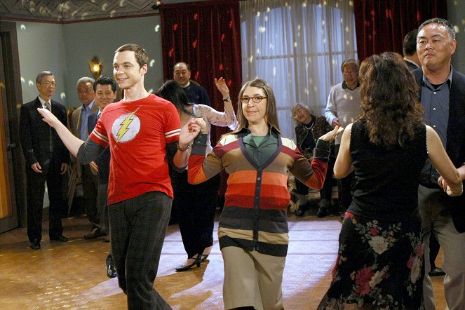 The Big Bang Theory - Souvlaki statt Pizza - Filmfotos - Jim Parsons, Mayim Bialik