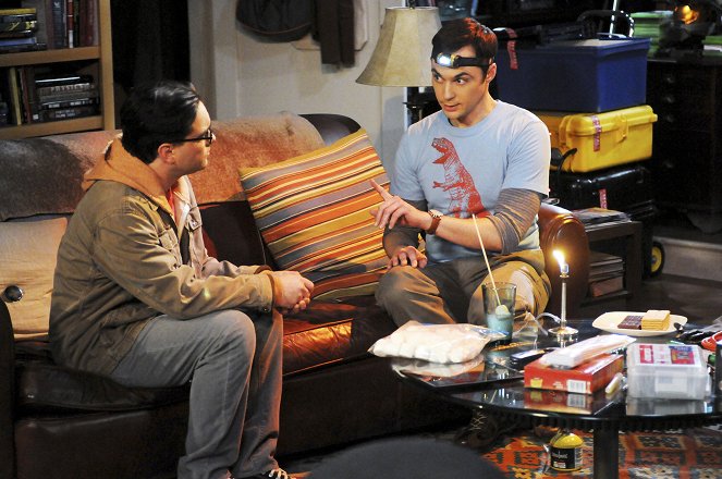 The Big Bang Theory - The Friendship Contraction - Van film - Johnny Galecki, Jim Parsons