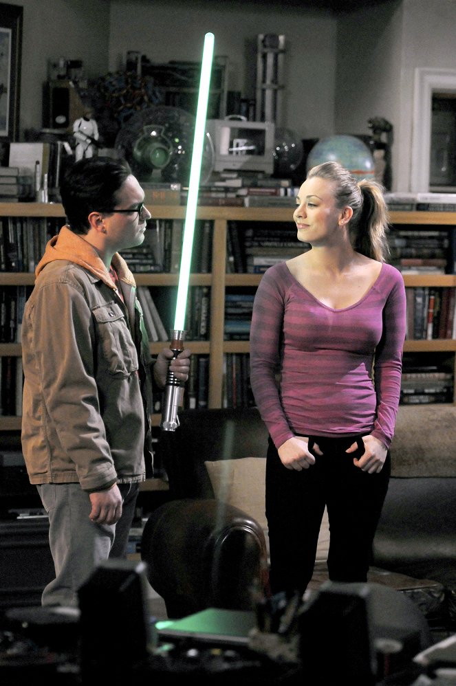 The Big Bang Theory - The Friendship Contraction - Photos - Johnny Galecki, Kaley Cuoco