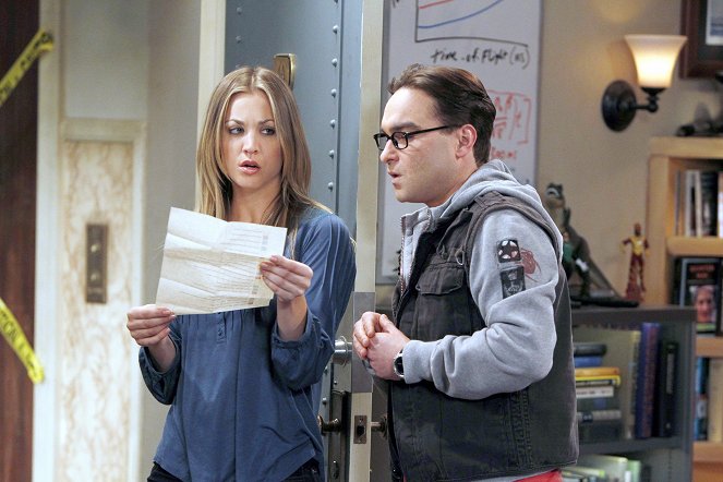 The Big Bang Theory - The Beta Test Initiation - Van film - Kaley Cuoco, Johnny Galecki