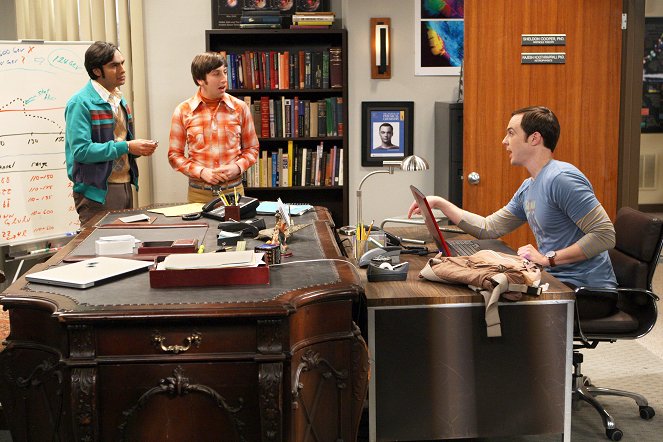 The Big Bang Theory - Spaß mit Flaggen - Filmfotos - Kunal Nayyar, Simon Helberg, Jim Parsons