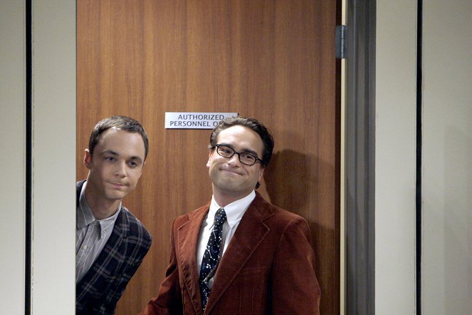 The Big Bang Theory - Season 2 - Das Cooper-Nowitzki Theorem - Filmfotos - Jim Parsons, Johnny Galecki