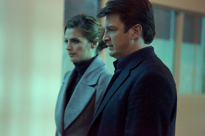 Castle - Scared to Death - Van film - Stana Katic, Nathan Fillion
