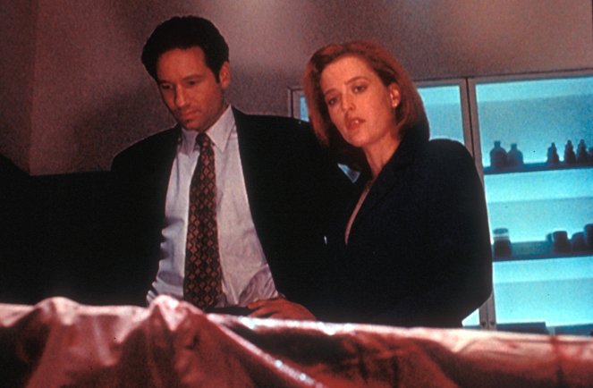The X-Files - Sanguinarium - Van film - David Duchovny, Gillian Anderson