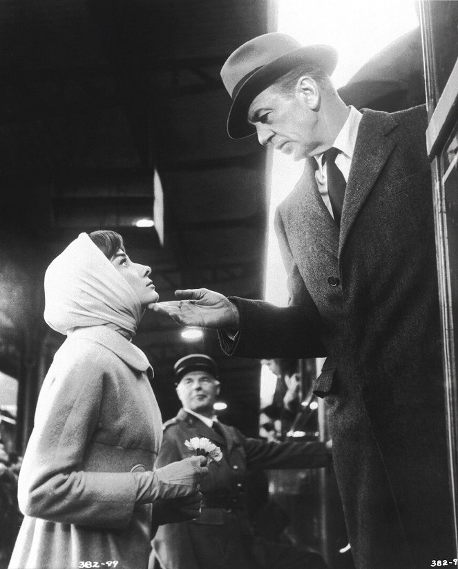 Délutáni szerelem - Filmfotók - Audrey Hepburn, Gary Cooper