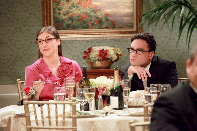 The Big Bang Theory - Season 5 - Probewohnen bei Mutter - Filmfotos - Mayim Bialik, Johnny Galecki