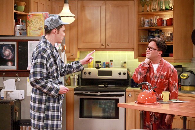 The Big Bang Theory - Season 5 - Probewohnen bei Mutter - Filmfotos - Jim Parsons, Johnny Galecki