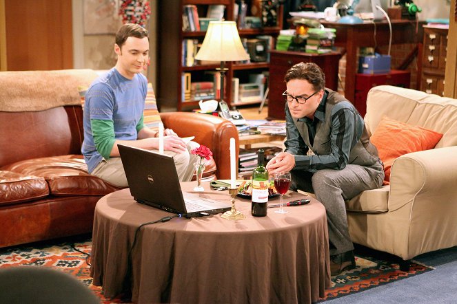 The Big Bang Theory - The Infestation Hypothesis - Van film - Jim Parsons, Johnny Galecki