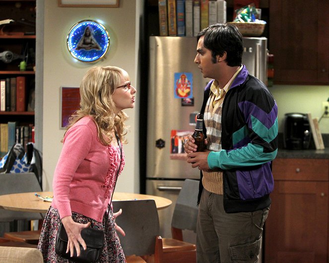 The Big Bang Theory - Season 5 - Der Schlampen-Reflex - Filmfotos - Melissa Rauch, Kunal Nayyar