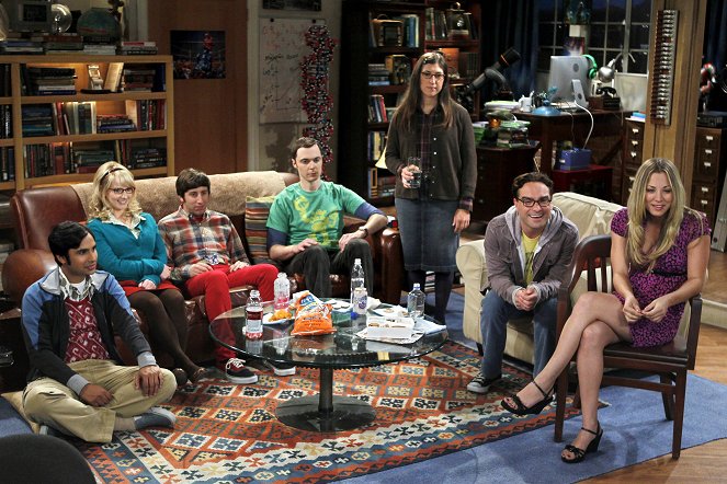The Big Bang Theory - Season 5 - Der Schlampen-Reflex - Filmfotos - Kunal Nayyar, Melissa Rauch, Simon Helberg, Jim Parsons, Mayim Bialik, Johnny Galecki, Kaley Cuoco