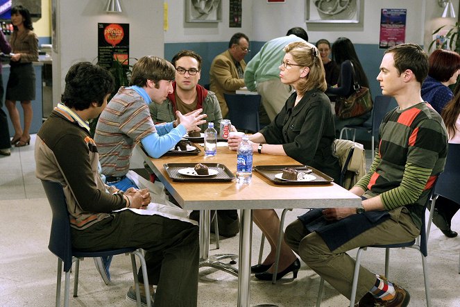 The Big Bang Theory - Die Streichelmaschine - Filmfotos - Simon Helberg, Johnny Galecki, Christine Baranski, Jim Parsons
