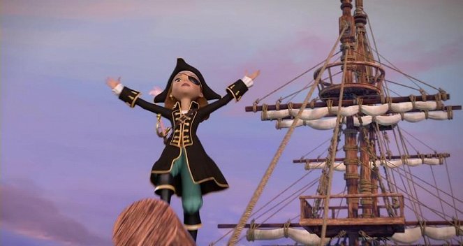 Księżniczka łabędzi i piraci - Z filmu